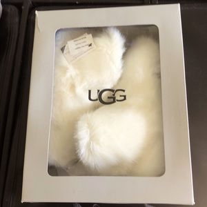 Ugg Amary White Slippers